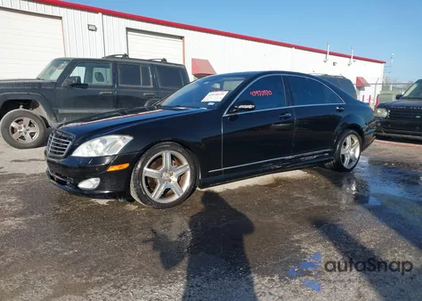 2008 Mercedes-Benz S 550 from USA, damaged, VIN WDDNG71X48A230657
